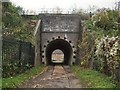 Bridge under railway line at Hassocks in BN6 8JE