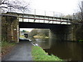 Bridge #124C a railbridge over the L & L canal in BB11 5DU