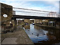 Gallows Footbridge, Bridge No. 179, Leeds & Liverpool Canal in BD23 1PR