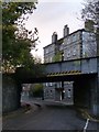 Abbeyhill railway bridge in EH8 8EE