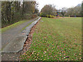 Footpath in the park in FK13 6JG