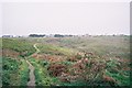 Footpath in Vellan Dreath Valley, Sennen, Cornwall in TR19 7AY