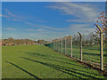 Boundary Fence in Boundary Road, Marham in Marham