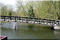 River Colne leaves the canal in WD3 1PD
