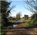 Pump house beside the path in PE33 9JR