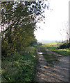 Public footpath to Narborough Common in PE33 9JR
