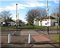Burnthouse Drive pedestrian crossing, RAF Marham in PE33 9JX