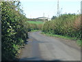Minor road north of Puddletown in DT2 8TG