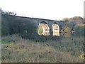 Former railway bridge across the Calder in WF10 1QR
