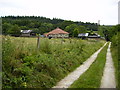 Bungalow outbuildings and track at Low Muffles in YO18 8RP