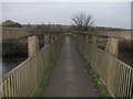Footbridge over River Calder in WF5 8QX