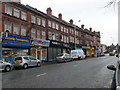 Shopping parade on Bebington Road in CH42 8NB