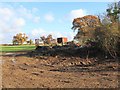 Demolished building by unclassified country road in CV47 2TB