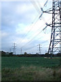 Pylons across the grid in SS11 8SA