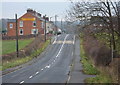 Looking along Clowne Road in S44 6AW