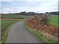 Private road to Frankland Farm in DH1 1HD