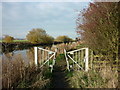 A pinch stile on the New River Ancholme in DN20 9SY