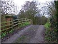 Old railway bridge near Newbold in Worthington