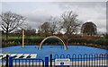 Pershore : Abbey Park Water Play Area in WR10 1LZ