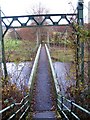 Footbridge over the Wharfe in LS29 0TX