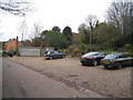 The Fox Inn car park in RG25 2QR