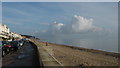 Sandgate Seafront towards Folkestone in CT20 3DX