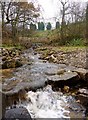 New footbridge over Blackton Beck in DL12 0AW