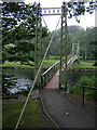 Footbridge Across River Cree in DG8 6DX
