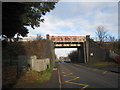 Railway bridge over Burringham Road in DN15 8SW