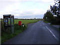 Nollers Lane,Telephone Box & The Crossways Postbox in Spexhall