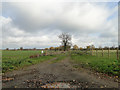 Double five-barred gated field entrance in PE34 3HX