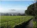 Footpath off Bathwick Hill, Bath in BA2 6HT