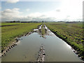 Waterlogged farm track at Besenel Farm in PE33 9HQ