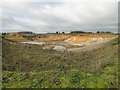 Gravel pit, east of Crimplesham in PE33 9EB