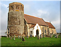 St Andrew's church - the newly restored south porch in PE33 9TP