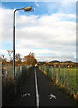 Cycle route in FK9 4DQ