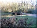 Newmillerdam Country Park - Concrete bridge in WF2 6TT