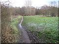 Footpath towards Lady Brook, Bramhall in SK7 2LL