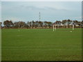 Playing fields on Dane Park Road, Hull in HU6 9DX