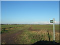 Public footpath from Bullock's Short Gate in PE12 0DG