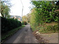 The southern end of Doctor's Hill near Sherfield English in SO51 6FF
