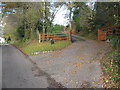 Driveway to Swinley House, Doctor's Hill in SO51 0GJ