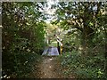 A footbridge leading from a nature reserve near Griggs Field in EX31 2PN