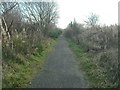 Path near Uphall Station in EH54 5QB