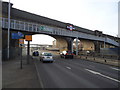 Railway bridge, North Circular Road, Brent Cross in NW4 2NY
