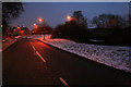 Sandringham Road as dawn approaches in NG10 5HD