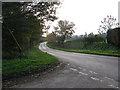 Looking S along Branches Lane from Junction with Doctor's Hill in SO51 6FH