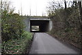 East Devon : Road & A30 Bridge in EX11 1PF