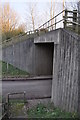 East Devon : Road Under the A30 in EX11 1PF