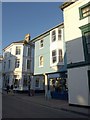 Buildings on Fore Street, Kingsbridge in TQ7 1FL